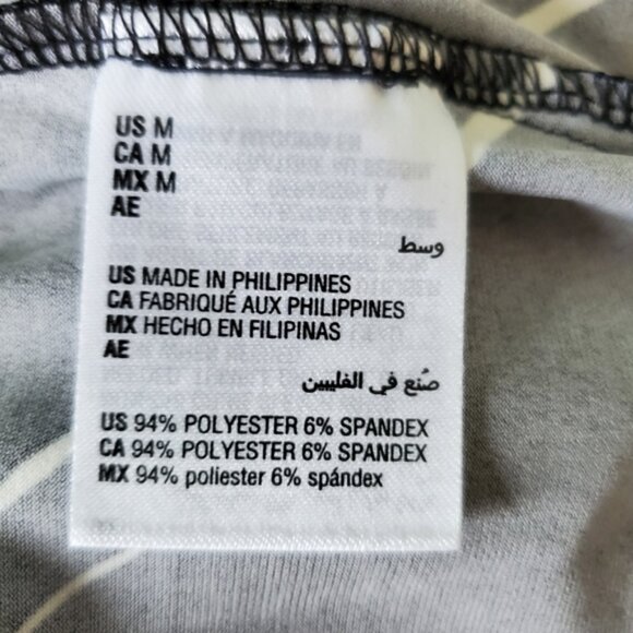 NWT Alfani Boat-Neck 3/4-Sleeve Printed Tunic M - Picture 10 of 10